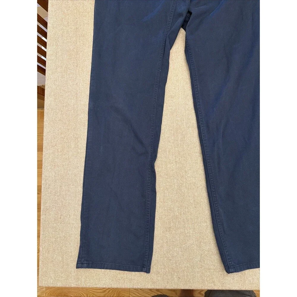 Banana Republic Pants Mens 34x34 Navy Blue Aiden Slim Fit Rapid Movement Chino